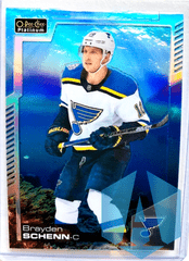 2020-21 UDC OPC Platinum Brayden Schenn #62 Aquamarine 281/499